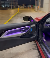 Kit d'éclairage d'ambiance intérieur LED Symphony 256 couleurs pour BMW Série 4 F33 F36 2016-2019 - Accessoires de bande lumineuse d'ambiance