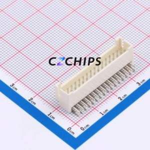 HC-PHB-2*16AW-05 Wire-to-Board Pin Header Bent Lead Through Hole,P=2mm Connector 2x16P 2mm Right Angle Insert 32P - Product Image 1