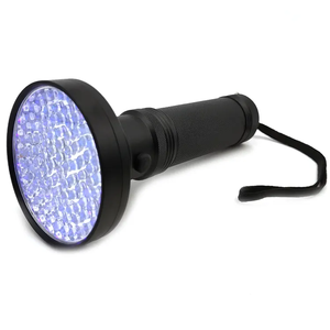 Hổ phách Detector UV đèn Pin <span class=keywords><strong>128</strong></span> LED Blacklight 395nm Bọ Cạp UV đèn pin ánh sáng màu đen cho chó mèo nước tiểu - Product Image 4