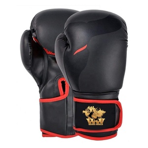 Nuevos Guantes Profesionales de Boxeo Muay Thai MMA Haya Busa, Personalizables, de Cuero, Ligeros, Transpirables, con Cierre de Gancho y Bucle - Product Image 4