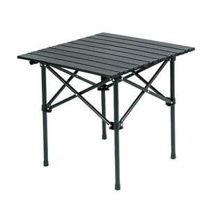 Ensemble de <span class=keywords><strong>table</strong></span> <span class=keywords><strong>et</strong></span> de chaises pliantes portables <span class=keywords><strong>pour</strong></span> le <span class=keywords><strong>camping</strong></span> en plein air, le barbecue, le pique-nique, en acier au carbone, design à rabat avec sac de transport - Product Image 1