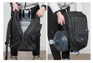 Mochila para Portátil Multifuncional Impermeable de Gran Capacidad, con Cierre y Forro de Poliéster, para Estudiantes y Uso en Exteriores, en Oferta - Product Image 6