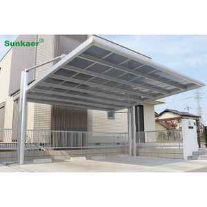 Prix bon marché <span class=keywords><strong>abri</strong></span> de soleil extérieur étanche Carport aluminium cadre auvent pliant <span class=keywords><strong>voiture</strong></span> parking hangars <span class=keywords><strong>abri</strong></span> <span class=keywords><strong>voiture</strong></span> - Product Image 1