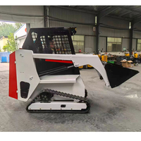 Chargeuse compacte sur chenilles CE EPA hydraulique multi-attaches : godet, fourche à palettes, tarière