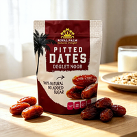 Dattes Deglet Noor Premium Dénoyautées 28oz Sachet Doypack LDPE Refermable Naturelles Non Sucrées Séchées Imprimées Offset Non-OGM