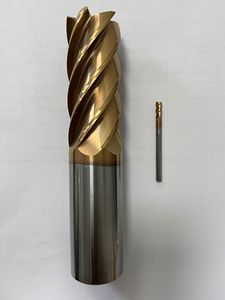 Frese professionali per fresatura CNC pollici 1/2 3/16 5/8 endmills <span class=keywords><strong>Fresa</strong></span> <span class=keywords><strong>Fresa</strong></span> Herramientas hrc55 4 flauti carburo - Product Image 6