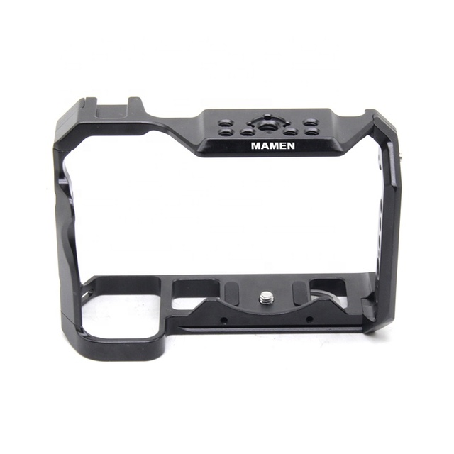 Wholesale Mamen Video Camera Cage Photographic Accessories Multi-Function Aluminum Alloy DSLR Camera Cage for Nikon Z6 Z7