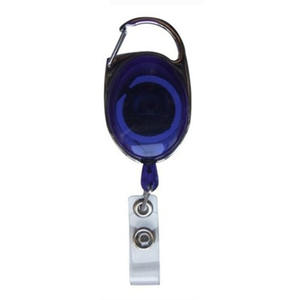 Mousqueton rétractable ID Card <span class=keywords><strong>Badge</strong></span> Reel <span class=keywords><strong>Badge</strong></span> Holder avec sangle - Product Image 1