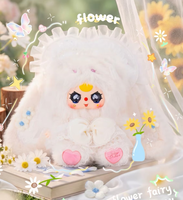 Babythree-Sun Bloom Boîte Mystère Lapin en Peluche en Dentelle Florale, Poupée Lapin Douce et Moelleuse, Style Lolita Mignon, Article de Collection