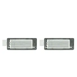 Errore di Qualità superiore di Trasporto Numero di Licenza LED Luce Targa per Auto Renault Captur Espace Registro Fluence Scenic Laguna Latitud