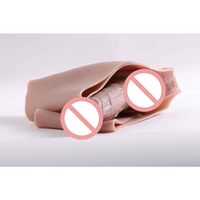 InnerBloom Baron C Muskulöser Silikon-Masturbator 16cm Phallus Realistischer Sex-Torso Elfenbeinweißer Hautton Erwachsenen-Vergnügen 830g