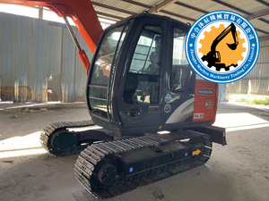 Belle condition de travail 7Ton Excavatrice d'occasion Mini Hitachi ZX70 Excavatrice d'occasion en vente - Product Image 4