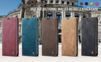 Étui portefeuille magnétique de luxe en cuir PU avec logo personnalisé pour iPhone 17 Pro Max, design gaufré, certifié RoHS