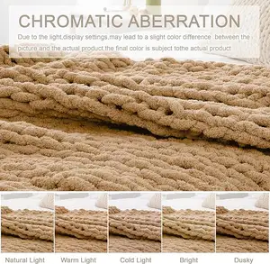 Home Decor Gigantische Garen Bohemian Throw Hand Kabel Gehaakt Chunky Gebreide Gevlochten Sensorisch Autisme Gewogen Deken Voor De Winter