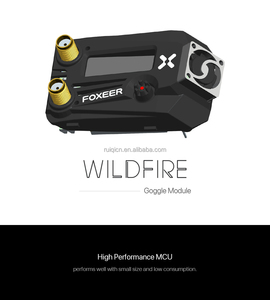 แว่นตา Foxeer Wildfire 5.8G ขายส่งราคาถูก พร้อมโมดูลคู่ ใช้งานร่วมกับโดรน Fatshark Dominator อุปกรณ์เสริม - Product Image 3