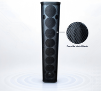 Auditorium Ruang Konferensi Pusat Perbelanjaan Museum Bar Aluminium Speaker Kolom Line Array Profesional