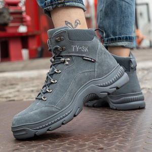 <span class=keywords><strong>Scarpe</strong></span> da lavoro a punta in acciaio di marca SAFETYLEADERS estate inverno e autunno - Product Image 1