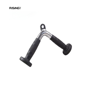 Barra de poleas en <span class=keywords><strong>V</strong></span> para poleas Rising Fitness con logotipo personalizado y material de goma y acero. - Product Image 1