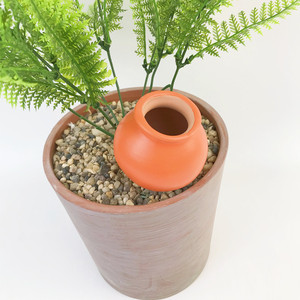 Goteador de agua de riego de plantas de arcilla Simple moderno, dispositivo de riego automático de cerámica con punta de riego automático para plantas de jardín - Product Image 3