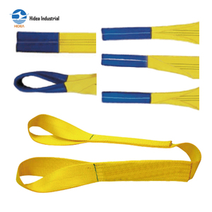 <span class=keywords><strong>Eslinga</strong></span> de elevación de poliéster cónica tipo <span class=keywords><strong>4</strong></span> estándar de EE. UU. con ojos trenzados y doblados para aparejos aéreos y elevación industrial - Product Image 4