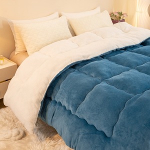 Großhandel Neue Designs Hotel- und Heim-Wärmedecken Weiche Sherpa-Überwürfe Fleece-Decken für den Winter - Product Image 6