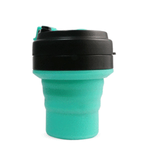 Vaso de Silicona Plegable Portátil de 350 ml con Diseño Personalizado a Prueba de Fugas, Mini Vasos Plegables de Silicona, Taza de Café de Silicona - Product Image 6