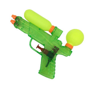 선전용 선물 플라스틱 작은 장난감 물 권총 장난감 저가 투명한 두 배 분사구 물분사 총 - Product Image 4