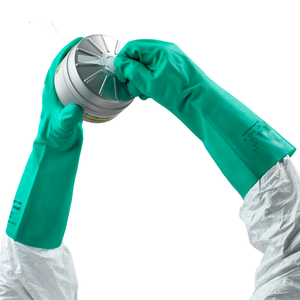 Gants de sécurité résistants aux produits chimiques <span class=keywords><strong>Ansell</strong></span> 37155 en <span class=keywords><strong>nitrile</strong></span>, fabrication directe d'usine, protection industrielle, durables, flexibles, épaisseur 0,33 mm - Product Image 4