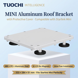 Soporte Magnético Resistente para Starlink Mini, 220 lb, 4 Imanes, Protección de Aluminio para PC, Impermeable, para Techo de Auto, Todoterreno, Camping - Product Image 4