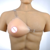 Prothèse mammaire en silicone monobloc portable pour femmes