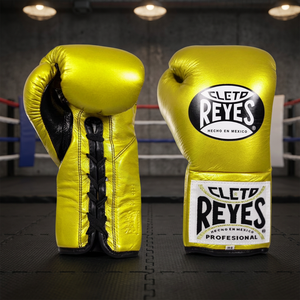 Guantes de Boxeo Cleto Reys de Cuero Vacuno de Alta Calidad, Profesionales, Transpirables y que Absorben la Humedad, para Artes Marciales - Product Image 3