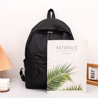 Schattige pastelkleurige lichtgewicht studentenrugzak, casual dagrugzak, waterdichte nylon rugzak voor dames en meisjes, met aangepast logo