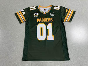 Camiseta de Fútbol Americano al por Mayor, Sublimación Personalizada, Ropa de Fútbol Americano, Camiseta de Práctica de Fútbol - Product Image 4