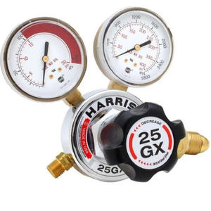 Régulateur de pression Harris25GX CGA510 pour soudage et découpe, régulateur d'oxygène et d'acétylène - Product Image 4