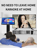KV-V5 Max écran tactile Micro karaoké Machine KTV chantant pour Bluetooth SG-M01 lecteur de système de karaoké