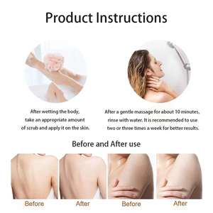 OEM Nhãn Hiệu Riêng Cocon Body Scrub 100% Tự Nhiên Cho Mềm Khỏe Mạnh Rạng Rỡ Da Loại Bỏ Tế Bào Chết Độc Tố Ô Nhiễm Bụi Bẩn - Product Image 4