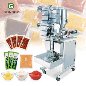 Machine de remplissage et d'emballage alimentaire pour pâte de tomate, ketchup, liquides et sachets scellés (10ml, 1000ml, 10g) - Product Image 1