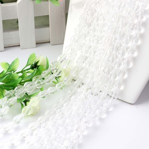 Perles en cristal en forme de goutte d'eau 6x8 8x12 10x15mm trou droit pour la fabrication de bijoux origine Yiwu BZ111 - Product Image 1