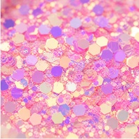 Paillettes néon caméléon changeantes de couleur en vrac (500g) pour slime, gobelets, résine et décorations artisanales