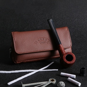 Nuovo Arrivo: Astuccio Porta Pipa in Pelle di Alta Qualità, Fatto a Mano e Personalizzabile, Accessorio per Fumatori - Product Image 2