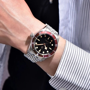 PAGANI DESIGN PD-1812 BB58 Jubilee Bracelet Men's <b>Watches</b> Retro Automatic <b>Watch</b> for Men Stainless Steel Mechanical Wrist <b>Watch</b> - Product Image 5