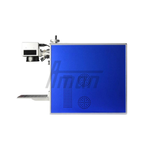 เครื่องเลเซอร์ไฟเบอร์แบบพกพา 30W ระบายความร้อนด้วยอากาศ แบบตั้งโต๊ะ พร้อมหัวกัลวาโน 200x200 มม. สำหรับทำเครื่องหมายหมายเลขซีเรียล/บาร์โค้ดบนอุปกรณ์อัตโนมัติ - Product Image 4