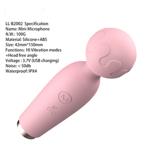 Vibrador con Micrófono, Varita de Masturbación, 10 Modos de Vibración, Carga USB Flexible - Product Image 5