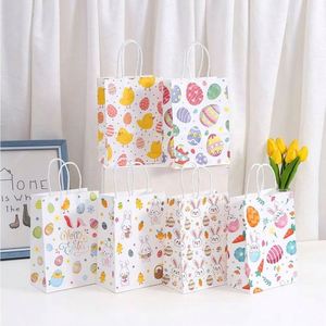 Hot Sale Eco-Friendly Custom Kraft Paper Bags Reusable Folding <b>Handbags</b> with Rope Handle Personalized Shopping Gift Bags - Product Image 2