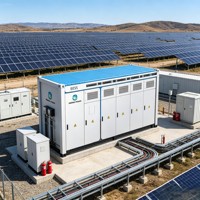 Système de stockage d'énergie commercial et industriel Inedge Power BESS 1050 kW/2,089 MWh, refroidi par liquide, tout-en-un, conteneur de 20 pieds