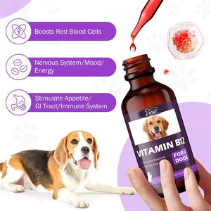 ויטמין <span class=keywords><strong>b12</strong></span> מטיקובאלאמין טיפות לכלבים-ספיגה מהירה תמיכה חיסונית בטוחה מטפלת בבלב מגביר את תאי הדם האדומים - Product Image 3