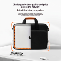 Sac de transport pour ordinateur portable 15,6 17,3 pouces |   Sacoche d'ordinateur portable en tissu hydrofuge, légère, à ouverture par le haut
