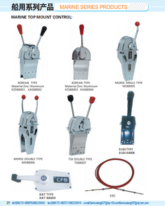 Bộ điều khiển từ xa động cơ Yamaha 2022 phổ biến, kiểu Morse, cần đơn/đôi, dành cho máy móc động cơ biển, phụ tùng động cơ - Product Image 6