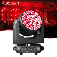 En gros 19x15w oeil d'abeille Led tête mobile lumières effet de scène Rgbw 4In1 19*15w Led lavage tête mobile Zoom lumière