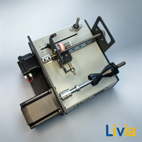 Machine à enrouler les bobines toroïdales Livia CNC PLC pour bobines vocales de haut-parleurs, diamètre de fil de 0,1 à 1,2 mm, certifiée CE